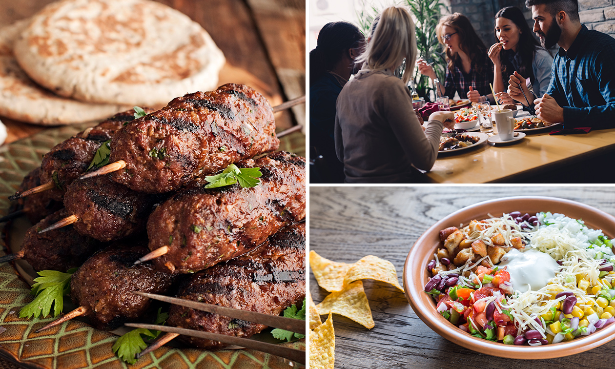 Jemenitisch 3-gangendiner à la carte bij Bab Al-Yemen