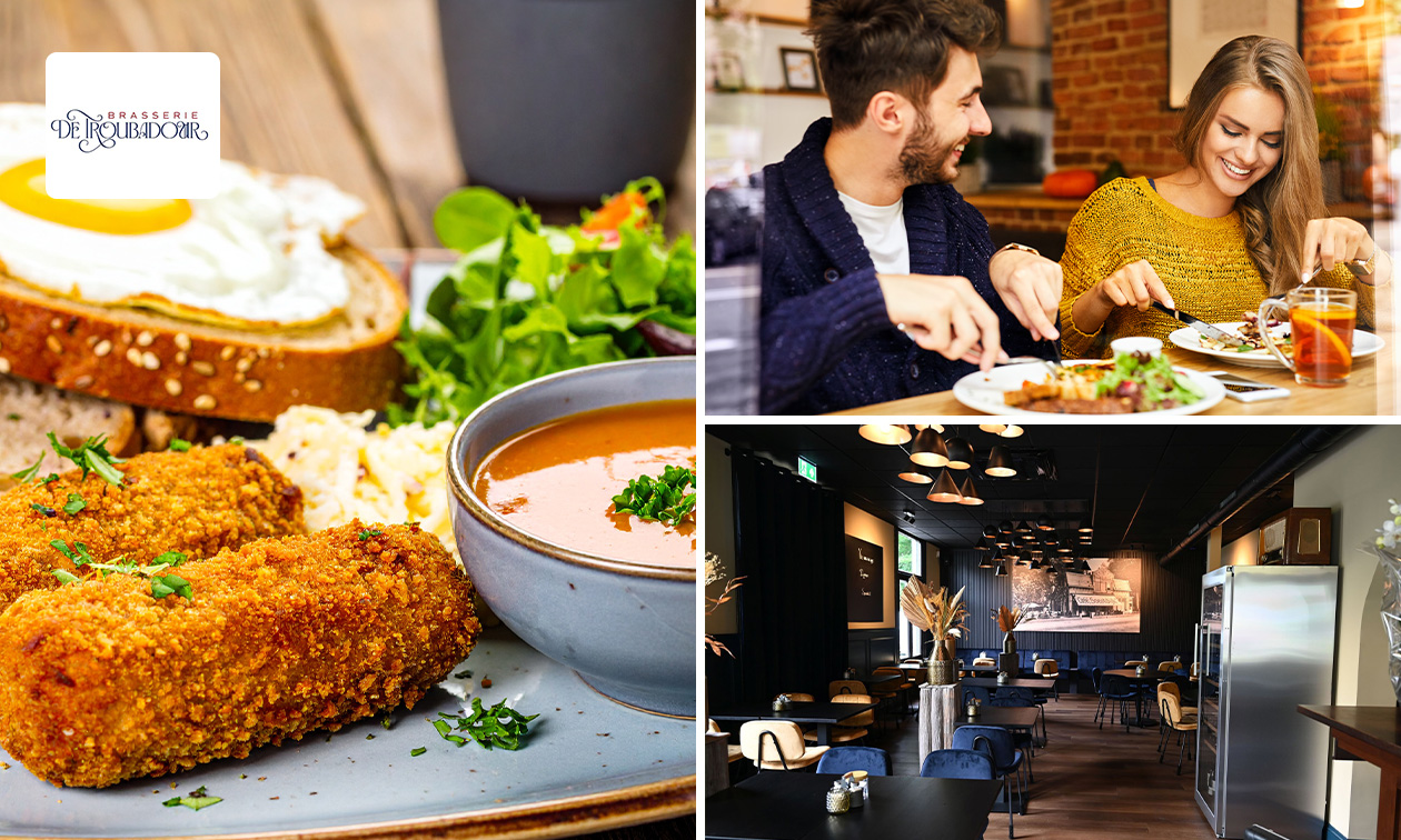 2-gangen keuzelunch in Soest