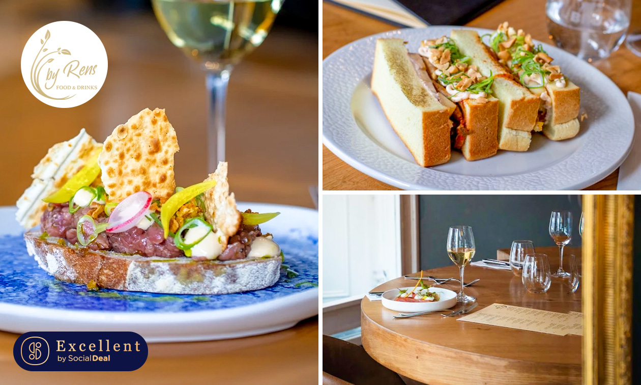 2-gangen keuzelunch + evt. cocktail of Italiaans 2-gangen keuzediner