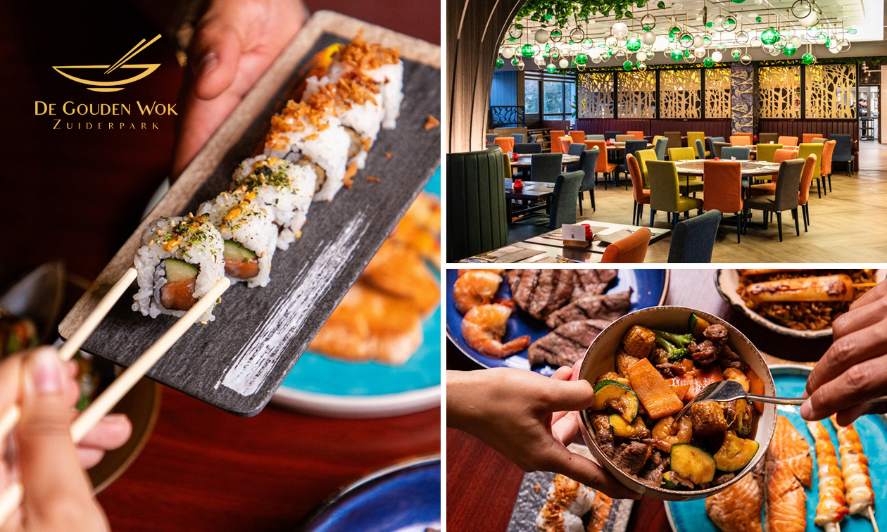 All-You-Can-Eat & Drink (3 uur) bij De Gouden Wok