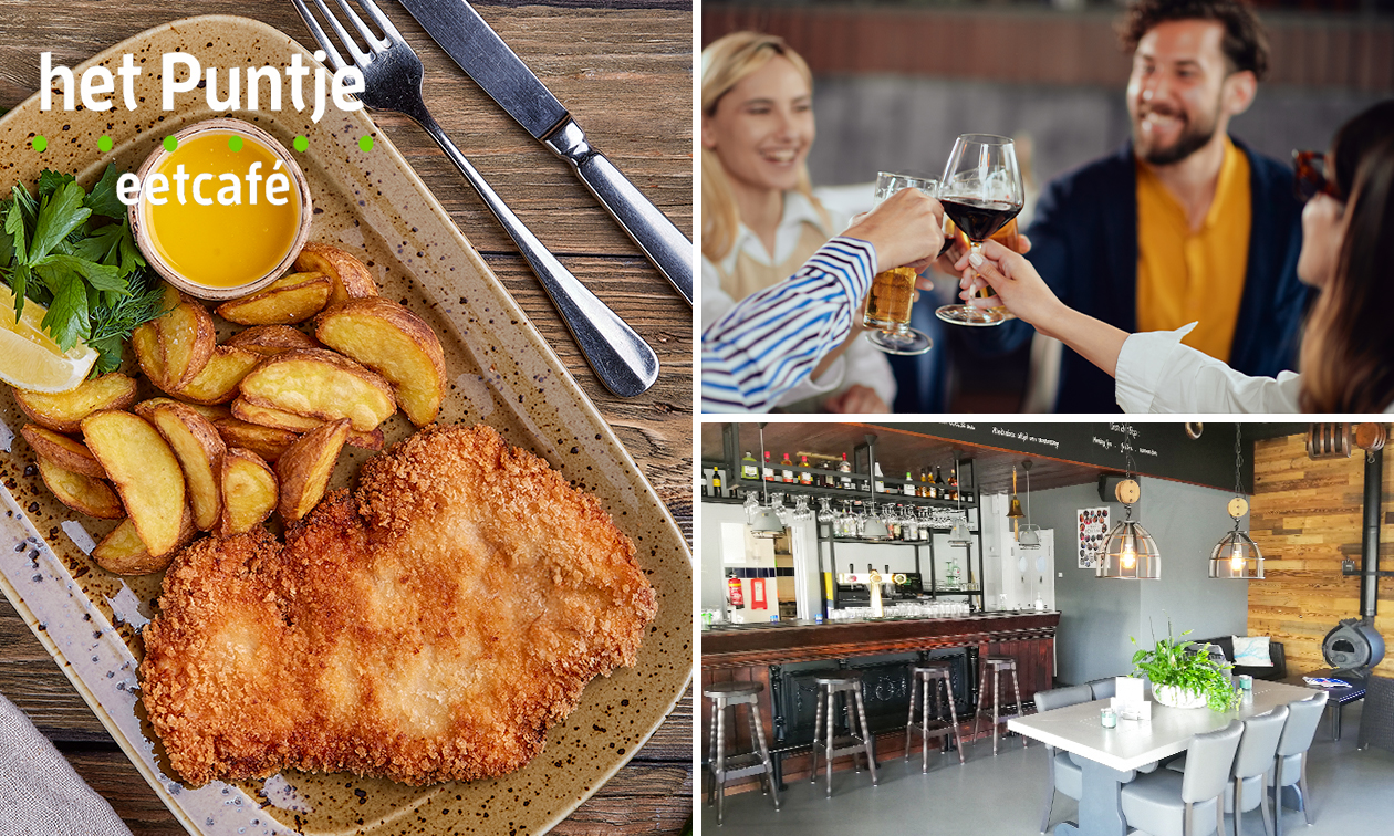 3-gangendiner à la carte aan het water