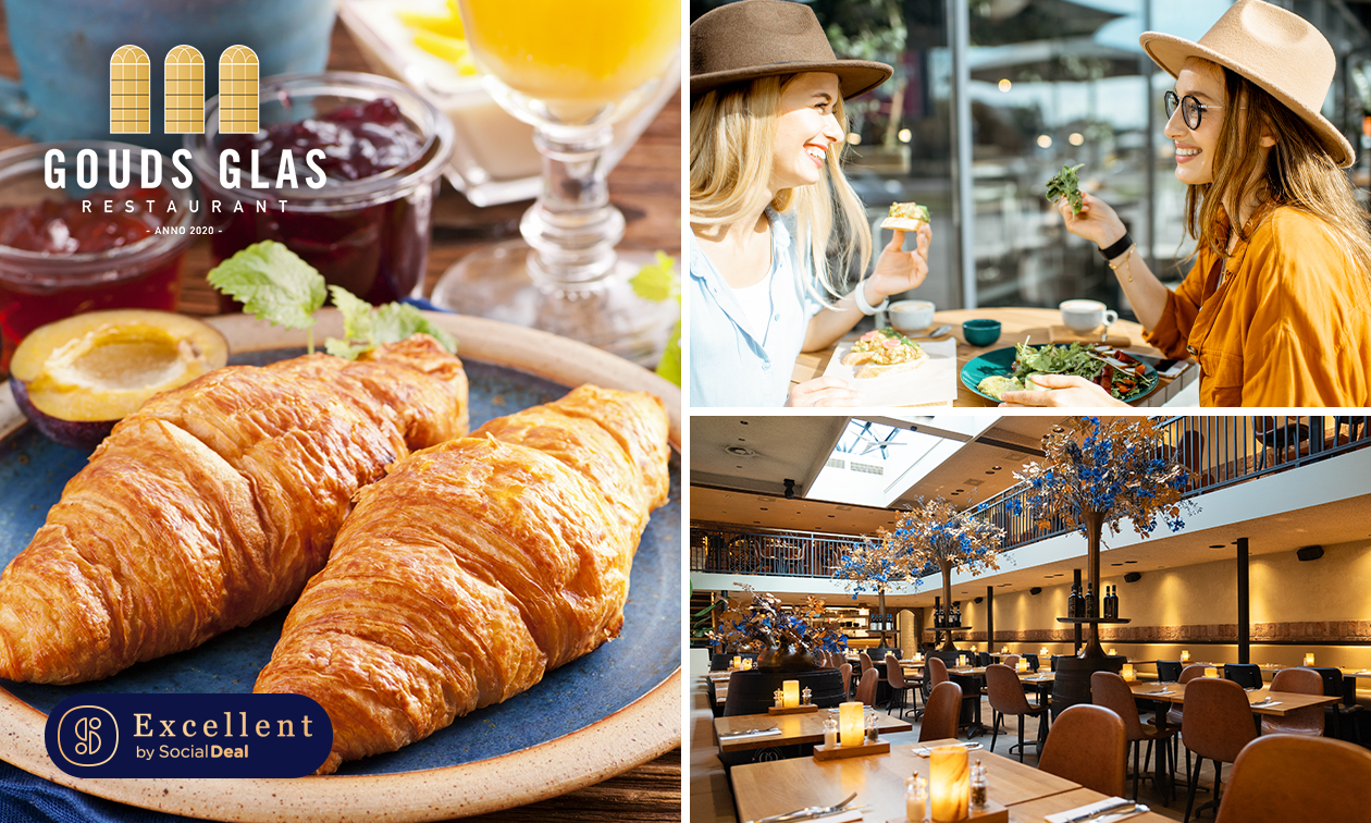 Ontbijt bij Gouds Glas op de Markt in Gouda