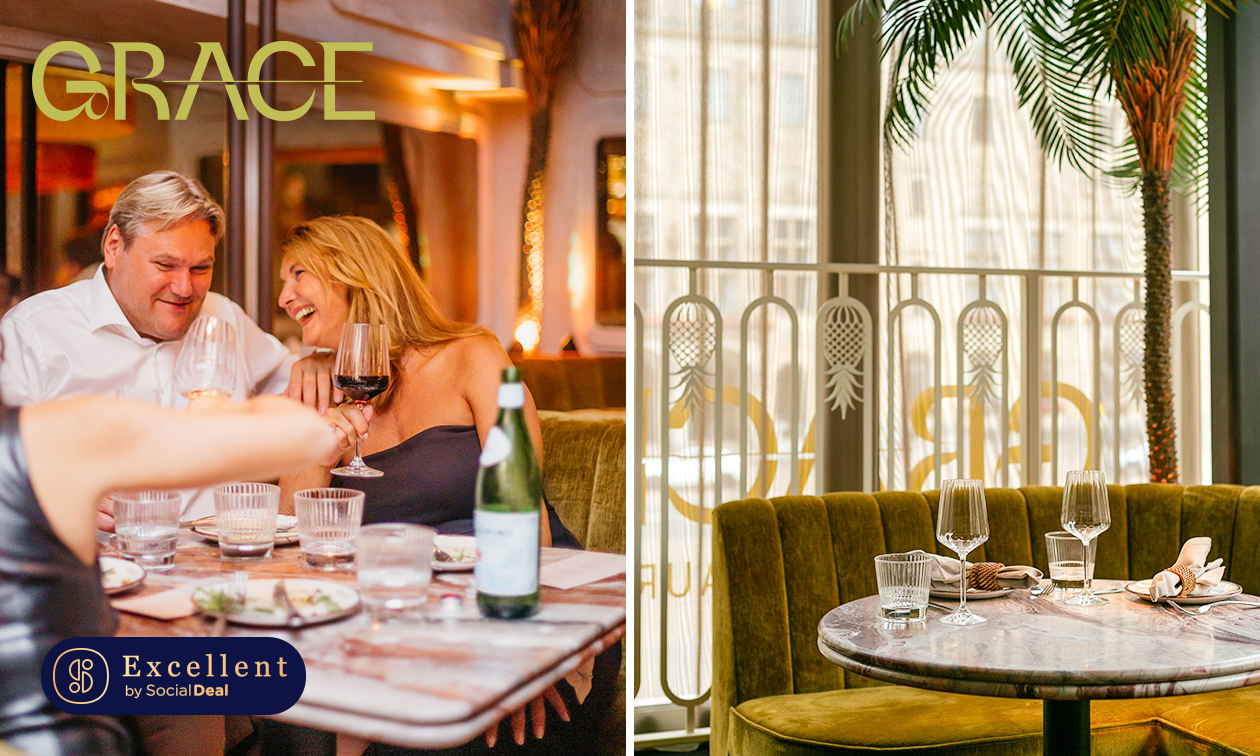 Borrelplank + huiswijn of tapbier bij Grace Rotterdam