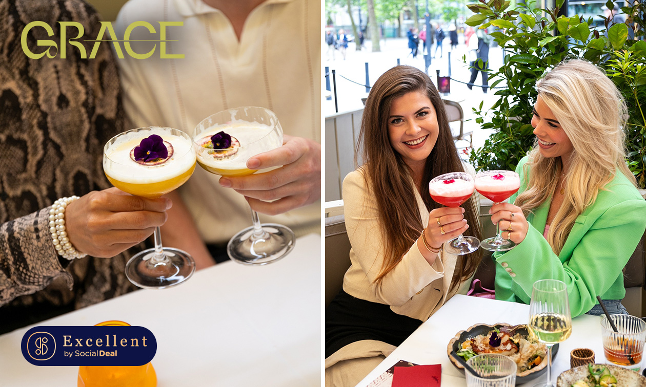 2 cocktails naar keuze bij Grace Rotterdam