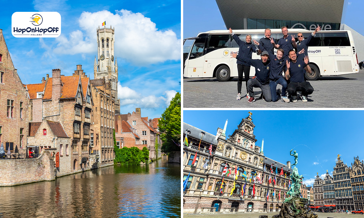Holland Ticket Services, Dagtocht naar Brugge of Antwerpen met Hop on Hop off Holland bespaar 31 Holland Ticket Services, Dagtocht naar Brugge of Antwerpen met Hop on Hop off Holland bespaar 31