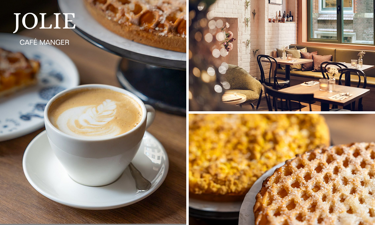 Versgebakken vlaai naar keuze + koffie of thee in hartje Den Haag