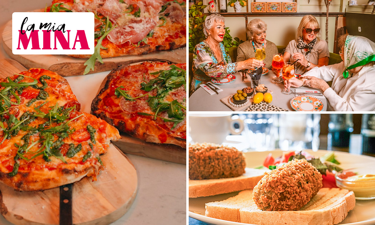 Pinsa naar keuze + drankje OF 2-gangen keuzelunch OF 12-uurtje + evt. wandelarrangement