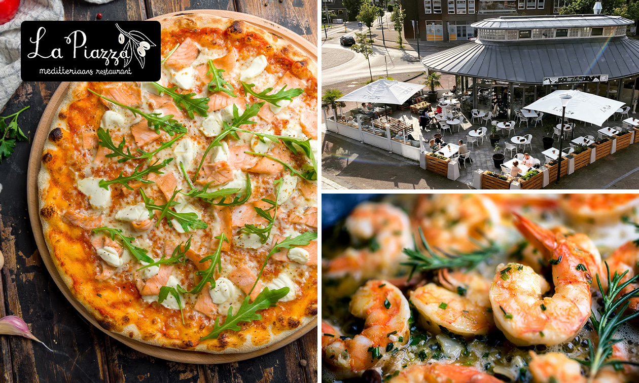 2- of 3-gangen keuzediner bij La Piazza Woudenberg