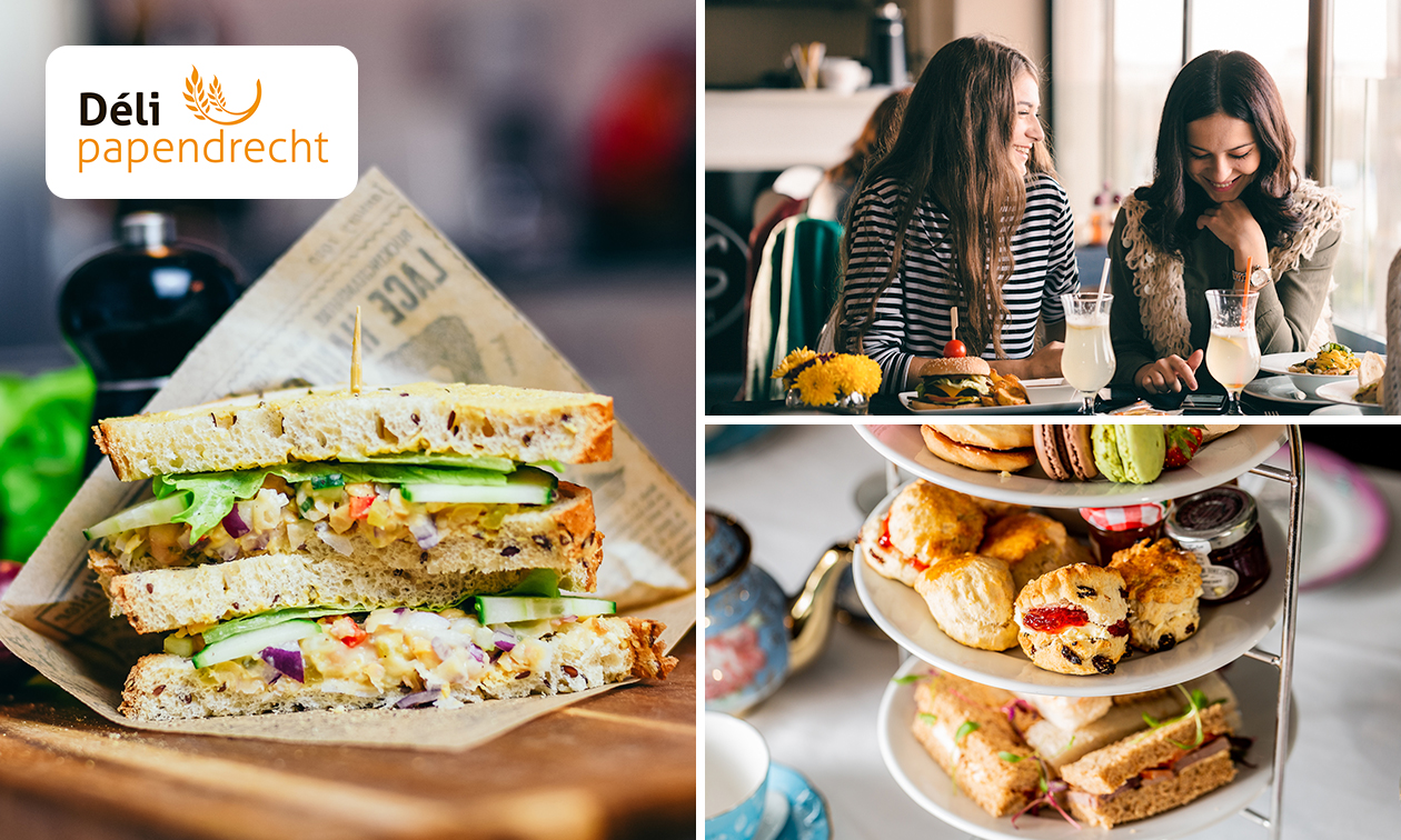 Frans ontbijt of high tea bij Lunchroom Déli