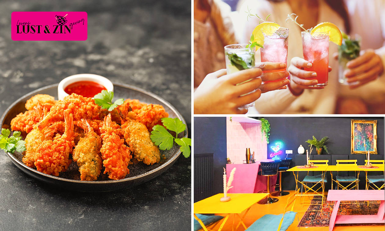 2 borrelgerechten + drankje naar keuze bij Lust & Zin