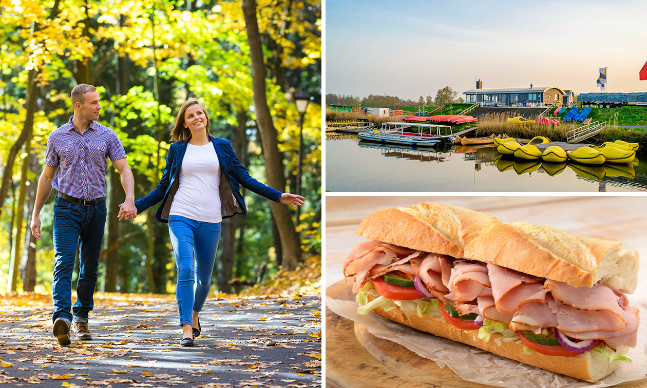 Wandelarrangement incl. 2-gangenlunch bij Panorama Paviljoen