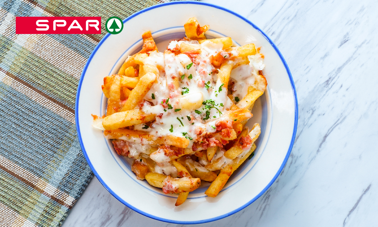 Broodje + smoothie bij SPAR van Putten